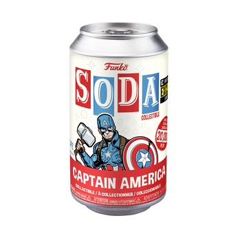 Vinyl SODA Captain America, Image 2